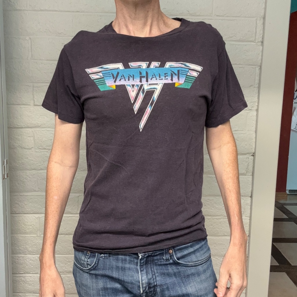 RARE Vintage Van Halen 1978 1st World Tour T-Shirt MEDIUM